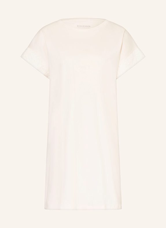 SCHIESSER Nachthemd CASUAL NIGHTWEAR WEISS