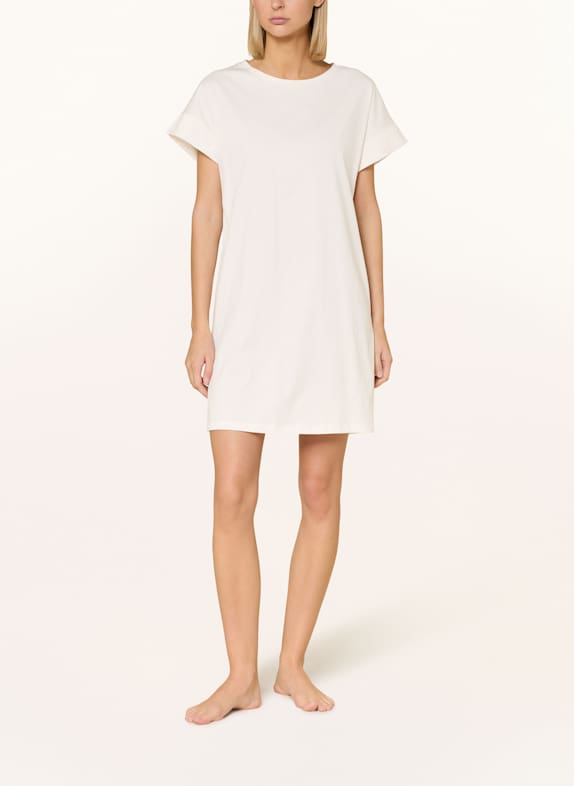 SCHIESSER Natkjole CASUAL NIGHTWEAR HVID
