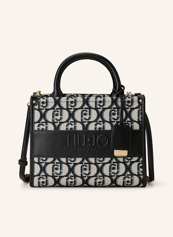 LIU JO Shopper BOOKTOTE SMALL SCHWARZ/ HELLGRAU