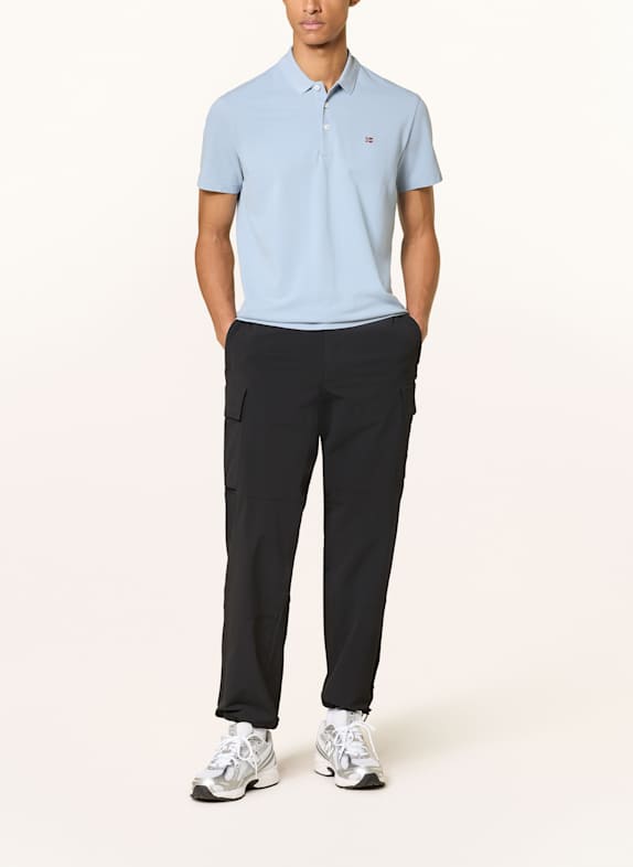 NAPAPIJRI Piqué poloshirt EALIS LICHTBLAUW