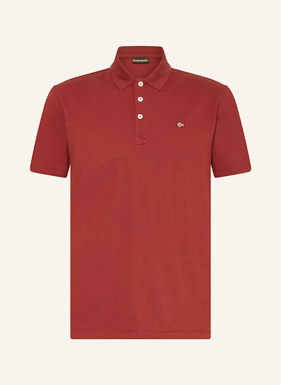 NAPAPIJRI Piqué-Poloshirt EALIS DUNKELROT