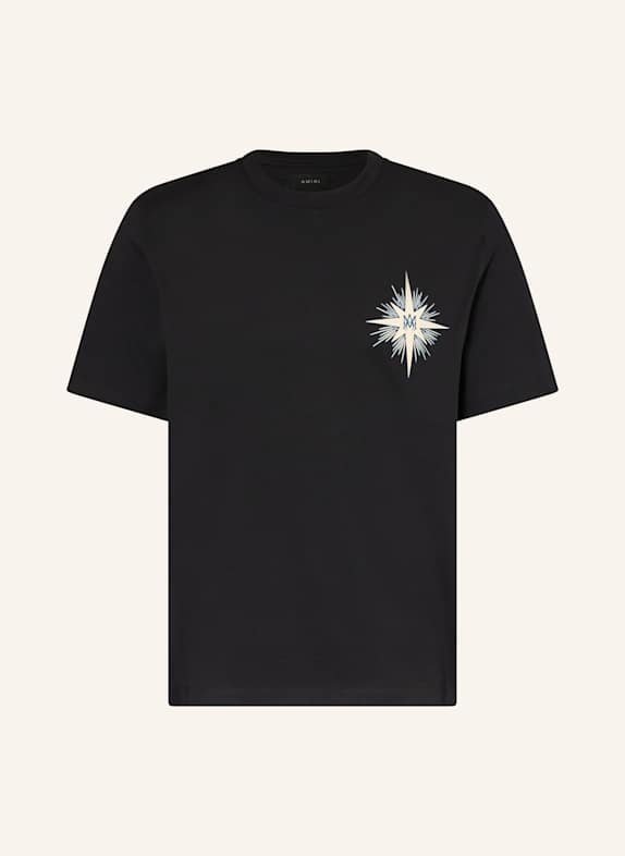 AMIRI Tričko STARBURST ČERNÁ