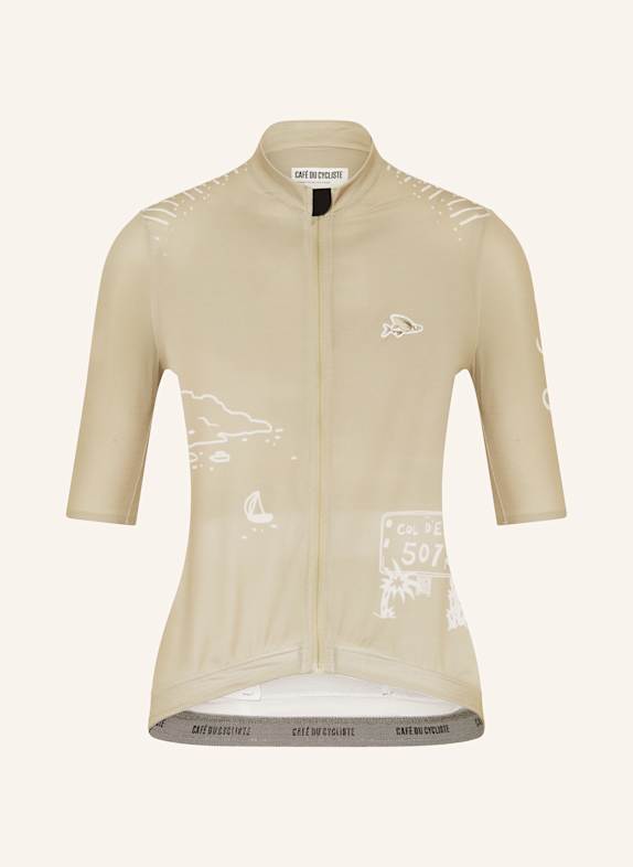 CAFÉ DU CYCLISTE Radtrikot EZE HELLGRÜN/ WEISS
