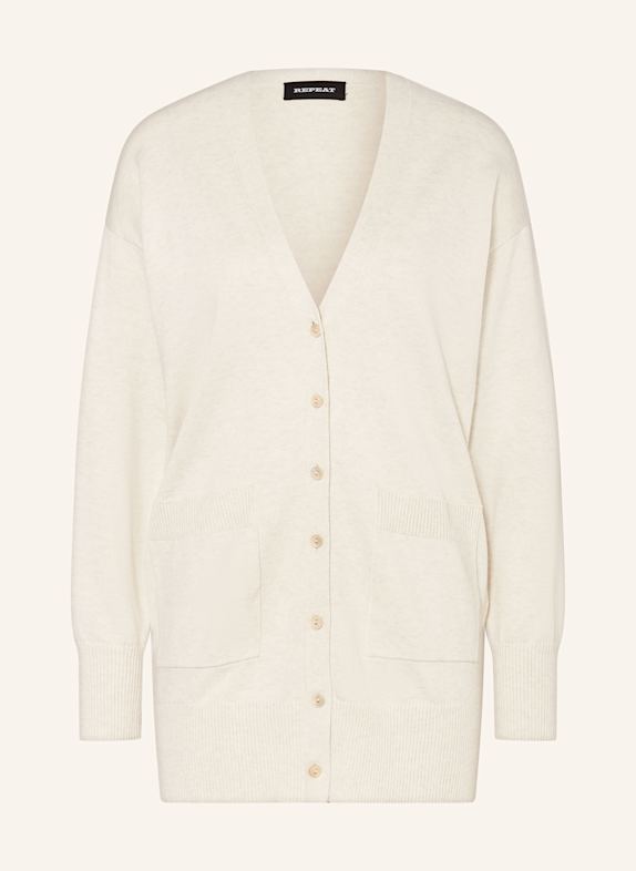 REPEAT Strickjacke CREME