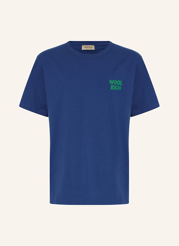 WOOLRICH T-Shirt BLAU