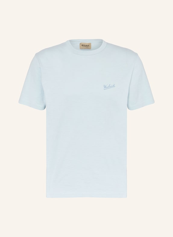WOOLRICH T-Shirt HELLBLAU