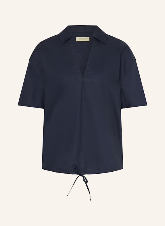WOOLRICH Blusenshirt DUNKELBLAU
