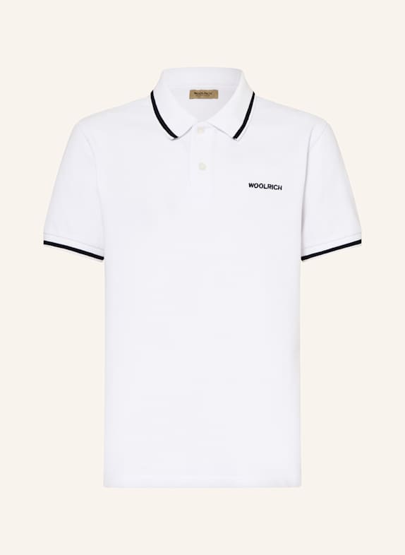 WOOLRICH Piqué-Poloshirt MONTEREY WEISS
