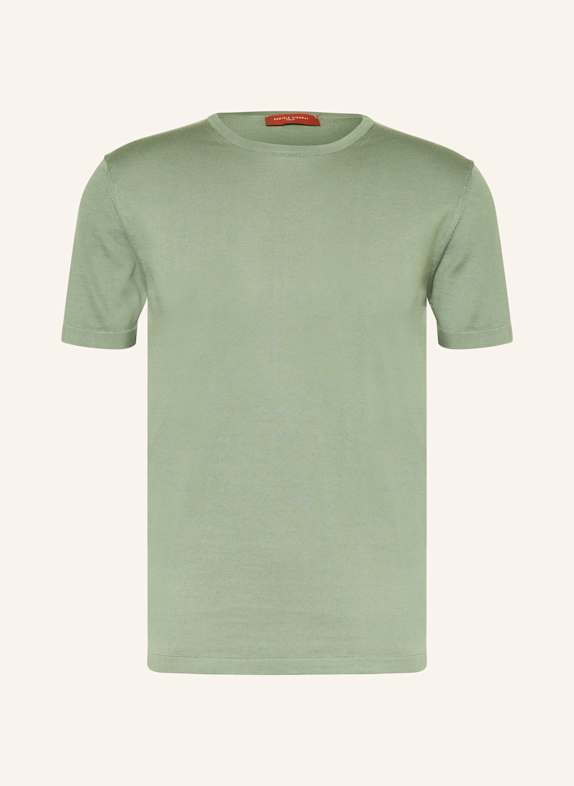 DANIELE FIESOLI Strickshirt HELLGRÜN