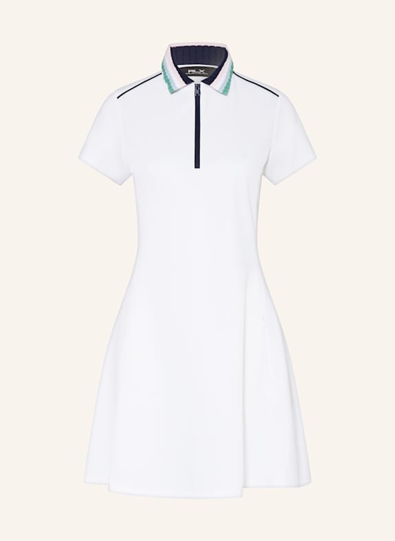 RLX RALPH LAUREN Piqué-Polokleid WEISS