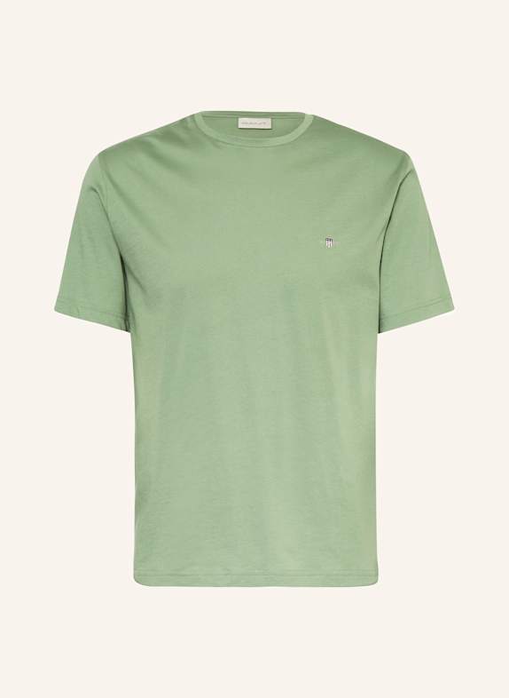 GANT T-Shirt HELLGRÜN