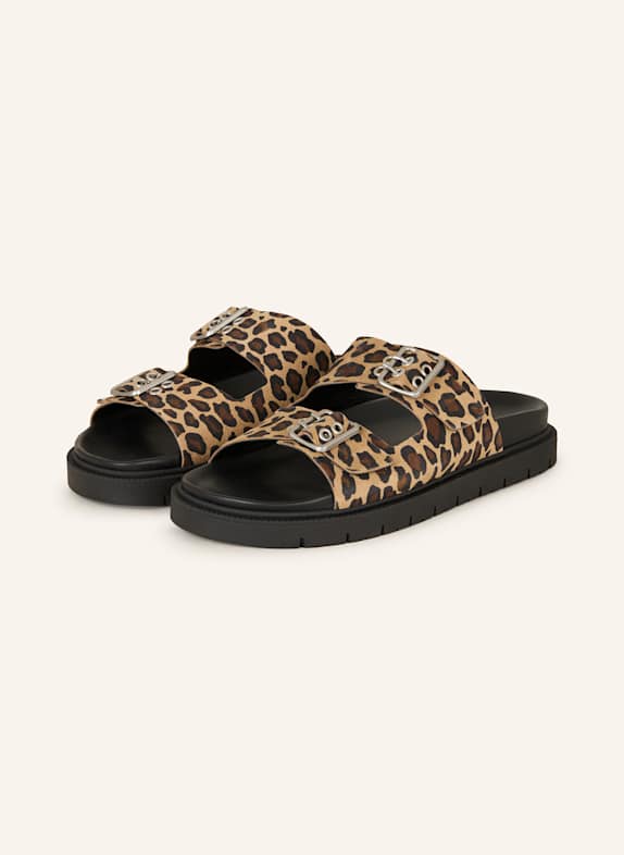 COPENHAGEN Sandalen CPH796 BEIGE/ BRAUN/ SCHWARZ