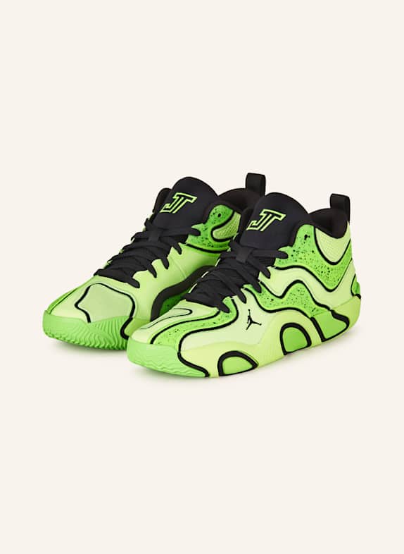JORDAN Basketballschuhe TATUM 3 NEONGRÜN/ SCHWARZ
