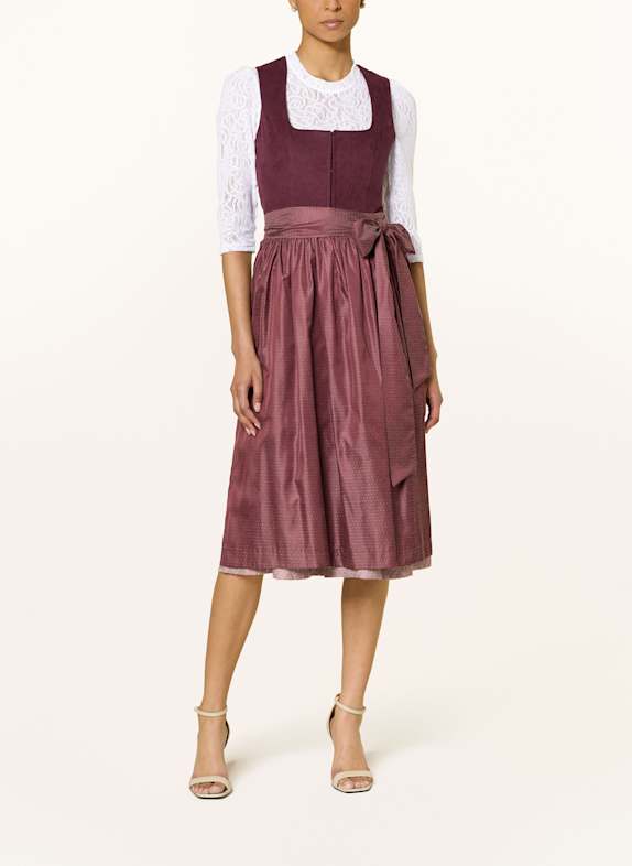 Hammerschmid Dirndlbluse ALINA aus Spitze mit 3/4-Arm WEISS