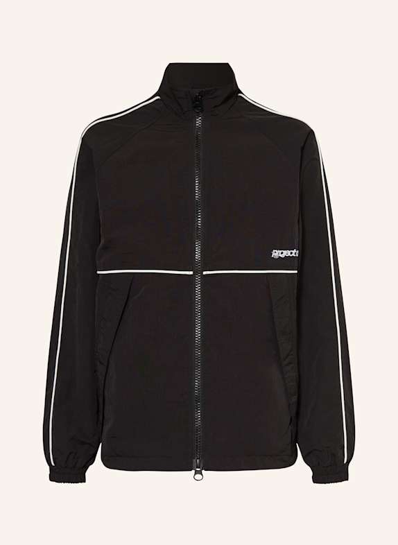 JACK&JONES Bluza rozpinana CZARNY