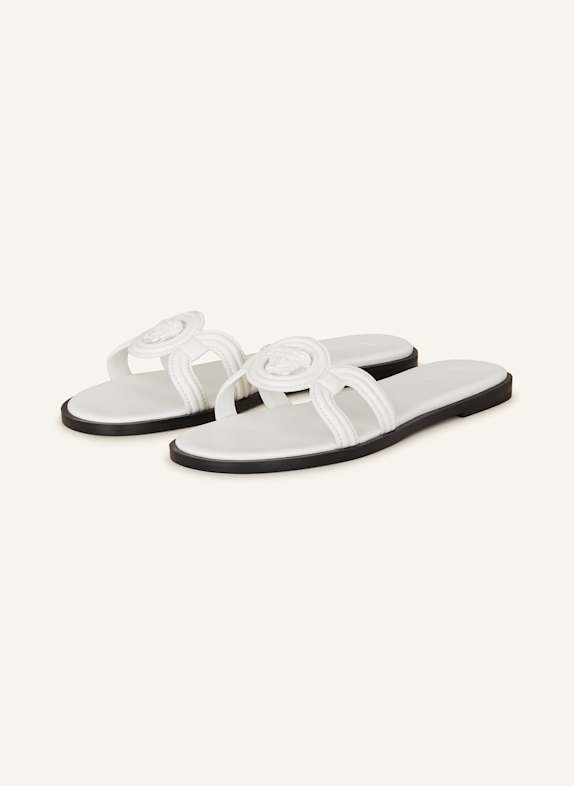 VERSACE Slides LA MEDUSA WHITE