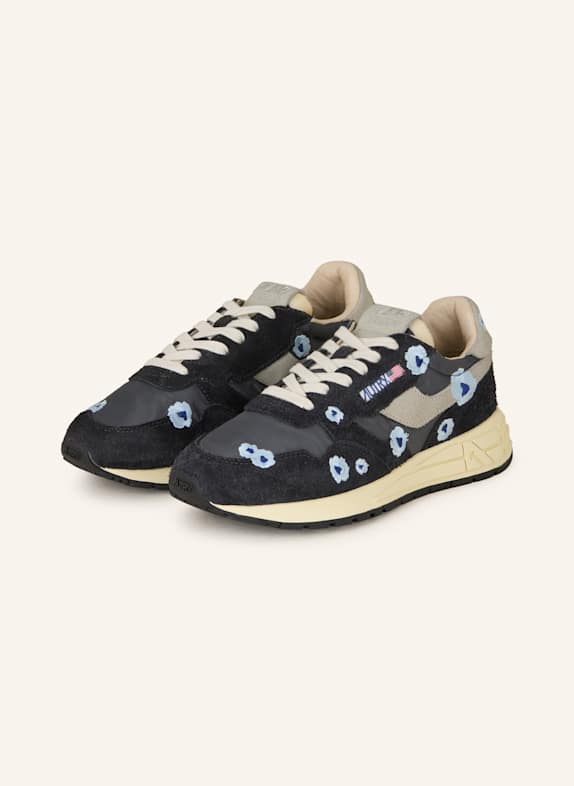 AUTRY Sneakersy REELWIND LOW EF GRANATOWY/ NIEBIESKI/ ECRU
