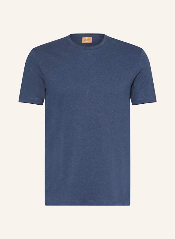 MOS MOSH Gallery T-Shirt MMGPENN mit Leinen DUNKELBLAU
