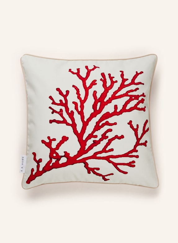 EB HOME Decorative cushion cover ECRU/ RED