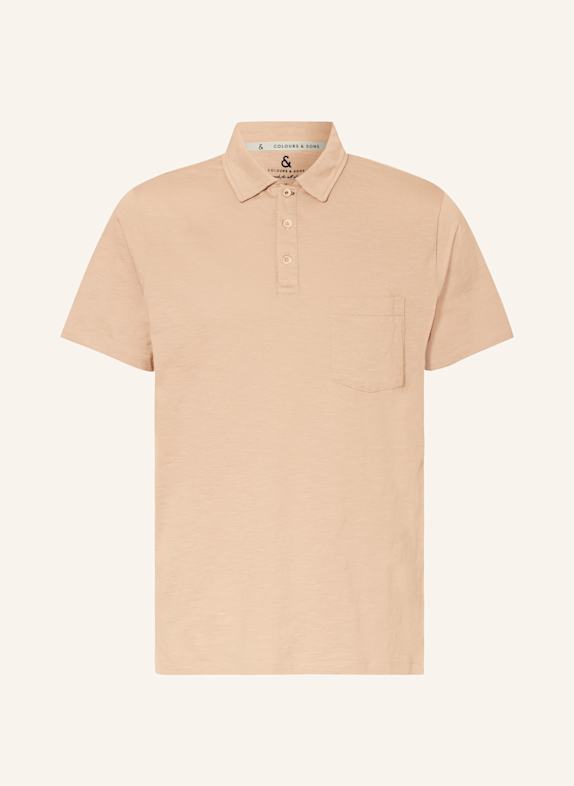 COLOURS & SONS Jersey-Poloshirt 710 Tent