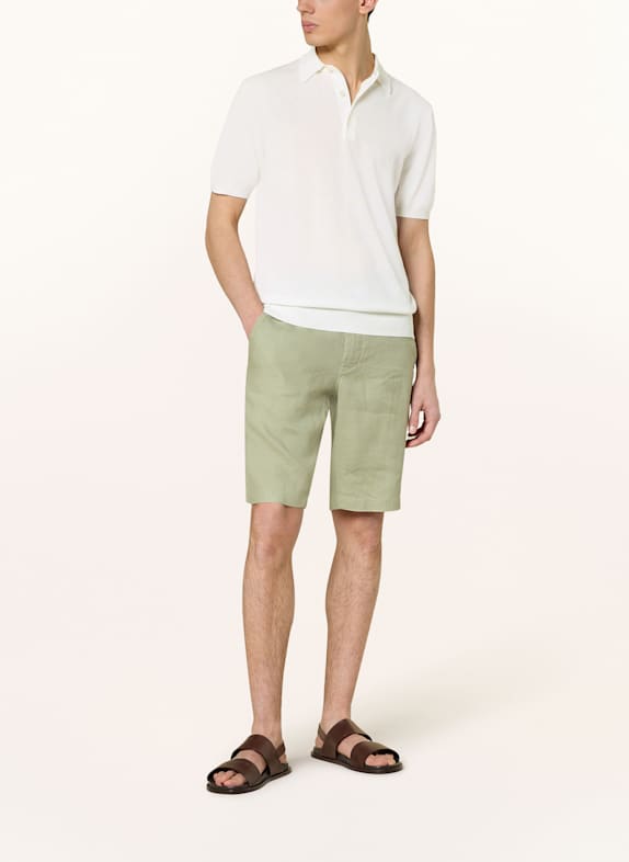 DIGEL Knitted polo shirt DAMY WHITE