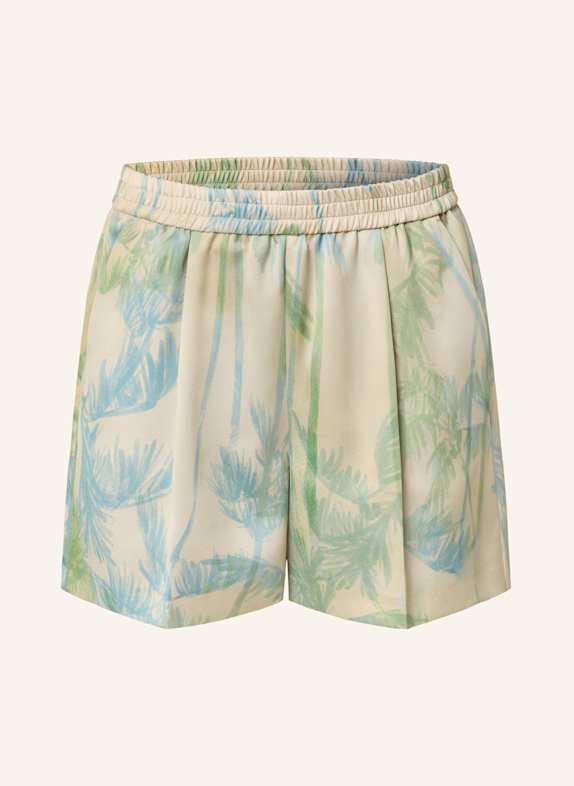 MAX & Co. Shorts RUPIA aus Satin HELLBLAU/ HELLGRÜN/ HELLBRAUN