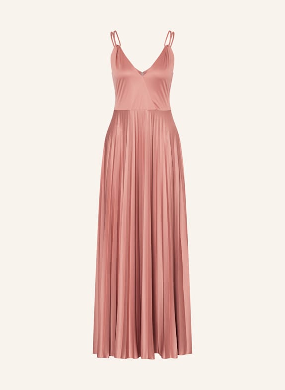 MAX & Co. Satinkleid VIVETTA mit Plissees ROSÉ