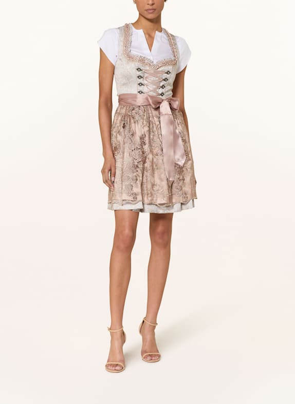KRÜGER Dirndl EMILILJA HELLGRAU / ROSÉ
