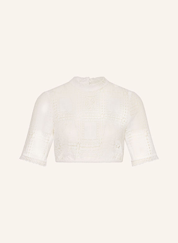 KRÜGER Dirndlbluse LARENE ECRU
