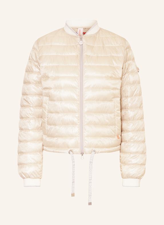 FRIEDA & FREDDIES Blouson KEIRA mit Glitzergarn CREME