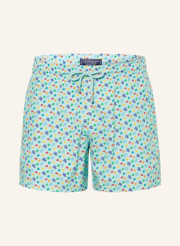 VILEBREQUIN Swim Shorts MOORISE TURQUOISE