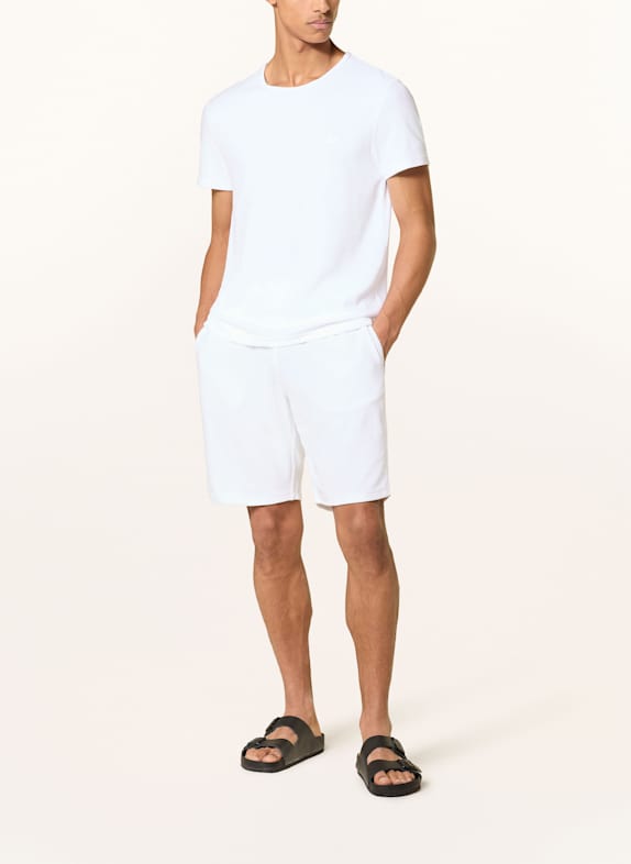 VILEBREQUIN Frotteeshorts BOLIDE Regular Fit WEISS