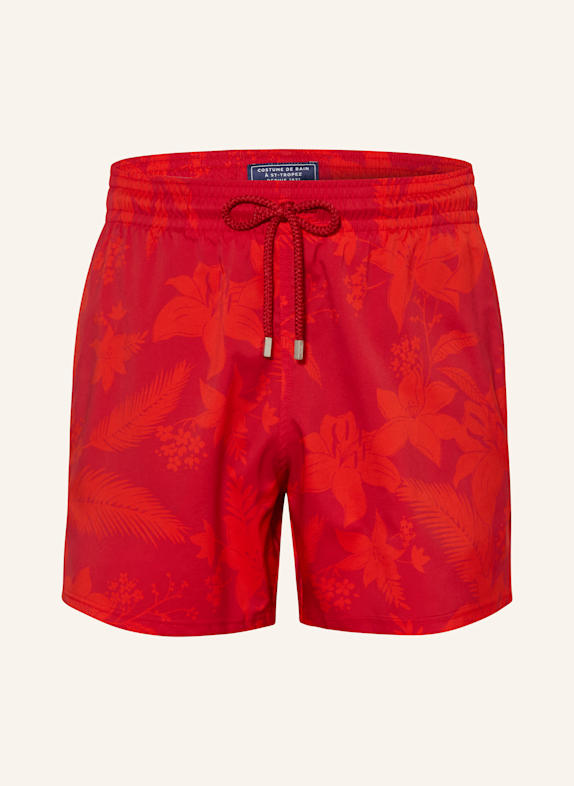 VILEBREQUIN Swim Shorts MOORISE RED/ LIGHT RED