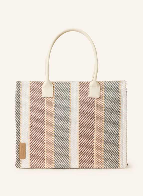 SEIDENFELT Shopper HULU REŽNÁ/ HNĚDÁ/ KRÉMOVÁ