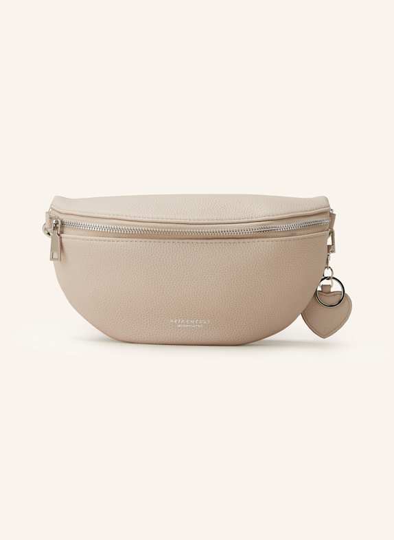 SEIDENFELT Gürteltasche CREME