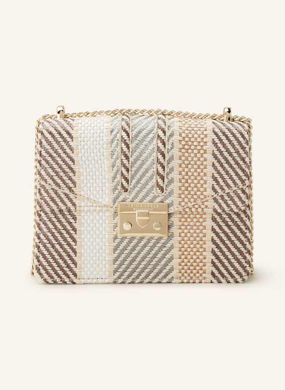 SEIDENFELT Umhängetasche ROROS BEIGE/ ECRU/ HELLGRAU