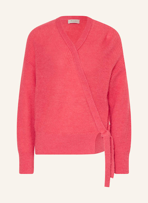 MAERZ MUENCHEN Pullover mit Alpaka HELLROT