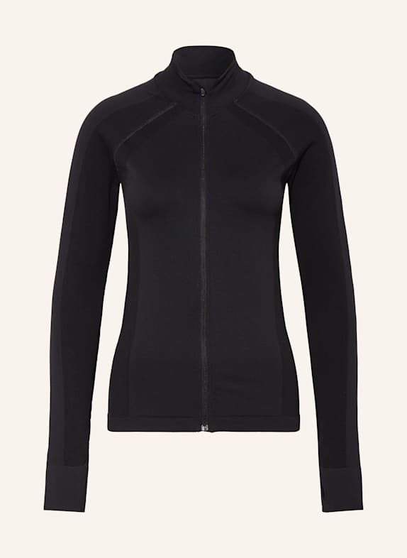 Sweaty Betty Bluza nierozpinana AFTER CLASS CROP CZARNY