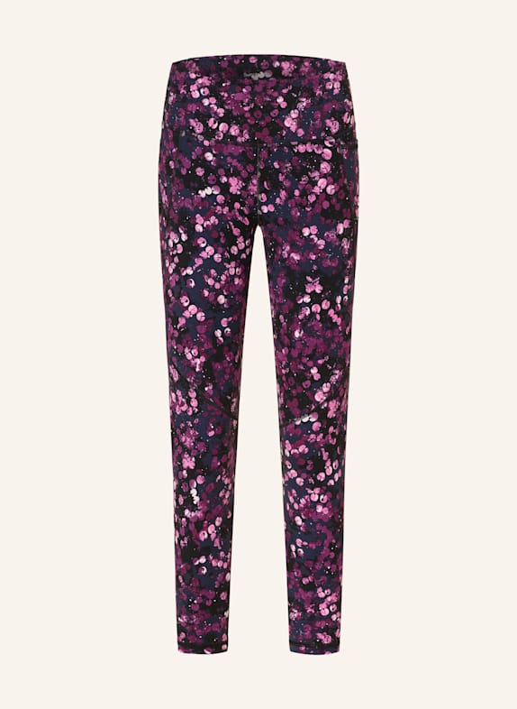 Sweaty Betty Legginsy POWER FIOLETOWY/ FUKSJA