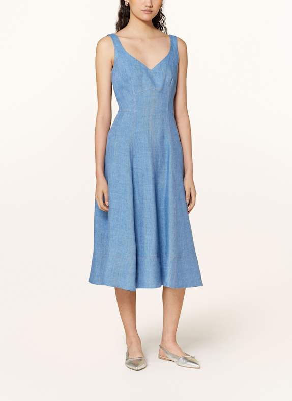 SLY 010 Leinenkleid FREDDIE 450 COOL BLUE
