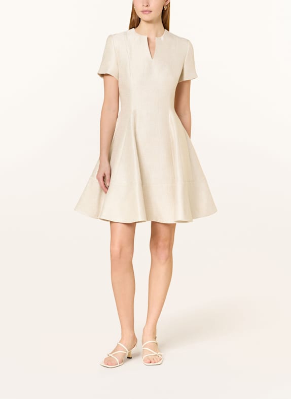 SLY 010 Kleid TRACY mit Leinen CREME