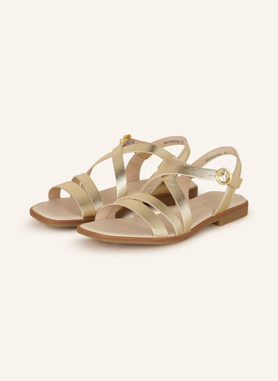 paul green Sandalen GOLD