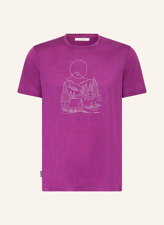 icebreaker T-shirt MERINO 150 TECH LITE III LILA