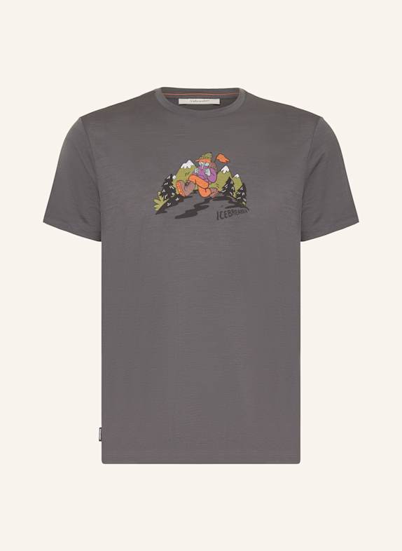 icebreaker T-Shirt MERINO 150 TECH LITE™ aus Merinowolle DUNKELGRAU