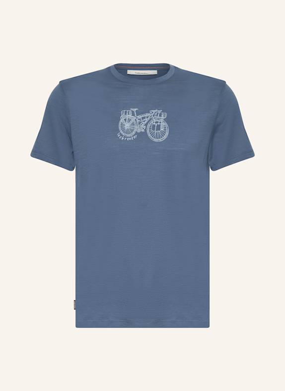icebreaker T-shirt MERINO 150 TECH LITE™ z wełny merino GRANATOWY