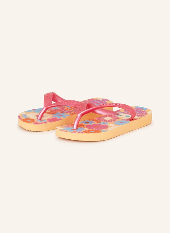 havaianas Zehentrenner HELLORANGE/ PINK/ TÜRKIS