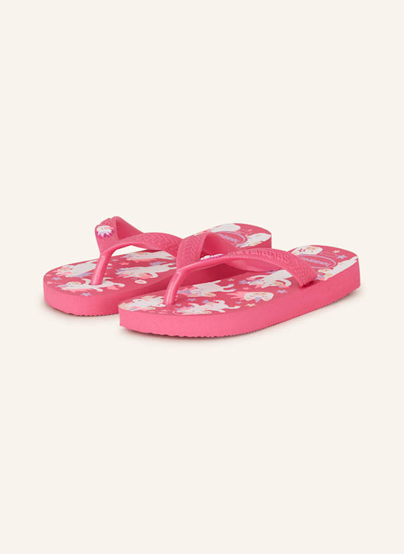 havaianas Zehentrenner FANTASY FUCHSIA/ BLAUGRAU/ WEISS