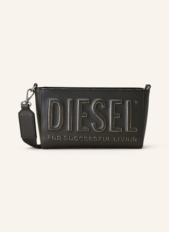 DIESEL Torba na ramię CAMERA BAG CZARNY/ SZARY