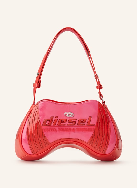 DIESEL Schultertasche PLAY PINK/ ROT