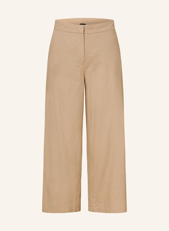 Betty Barclay 7/8 pants with linen BEIGE